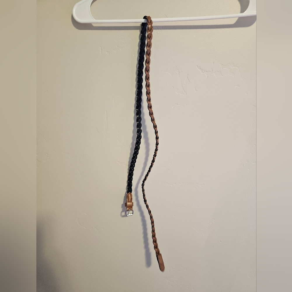 Skinny belt.